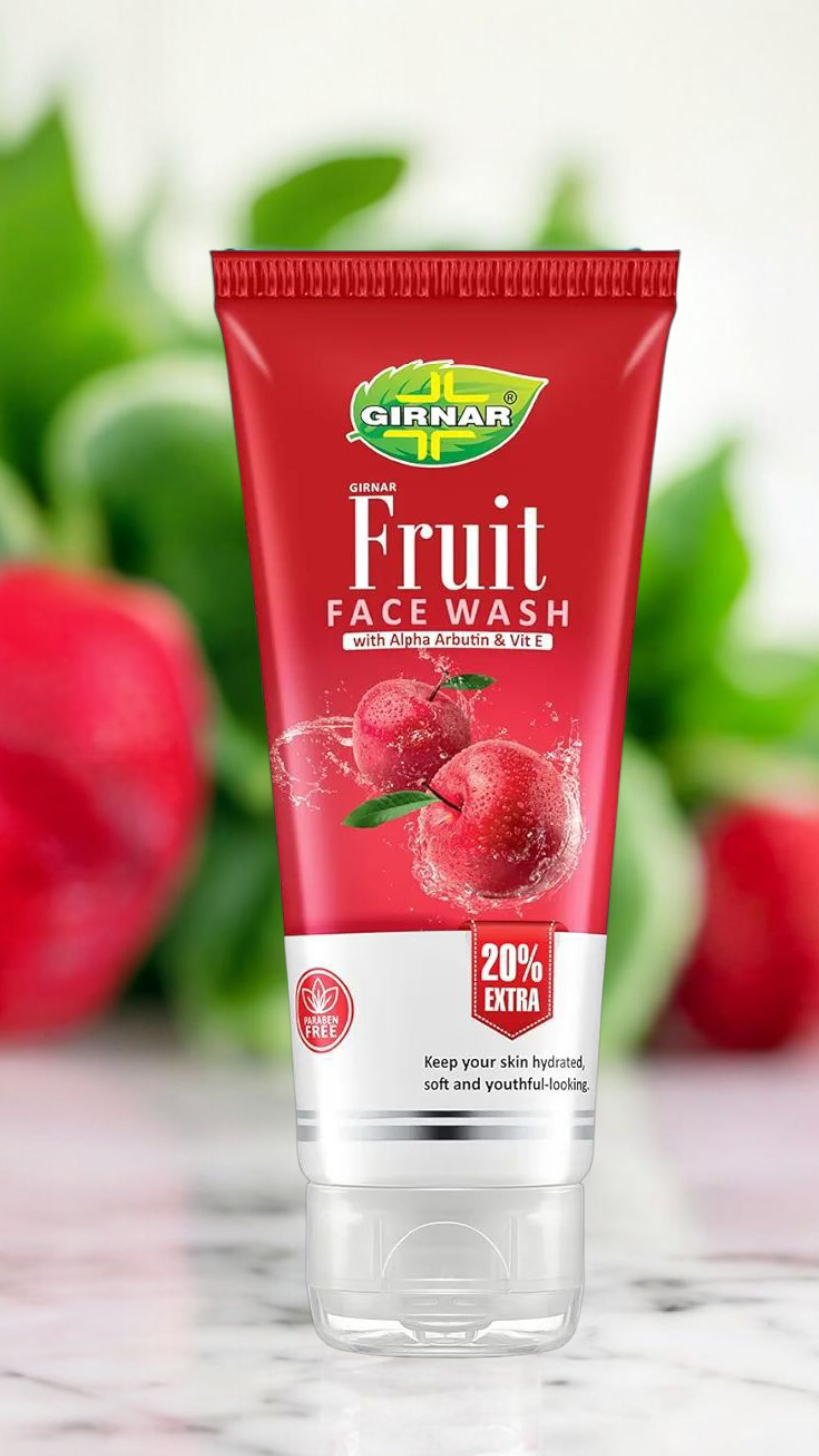 غسول الوجه بالفواكه