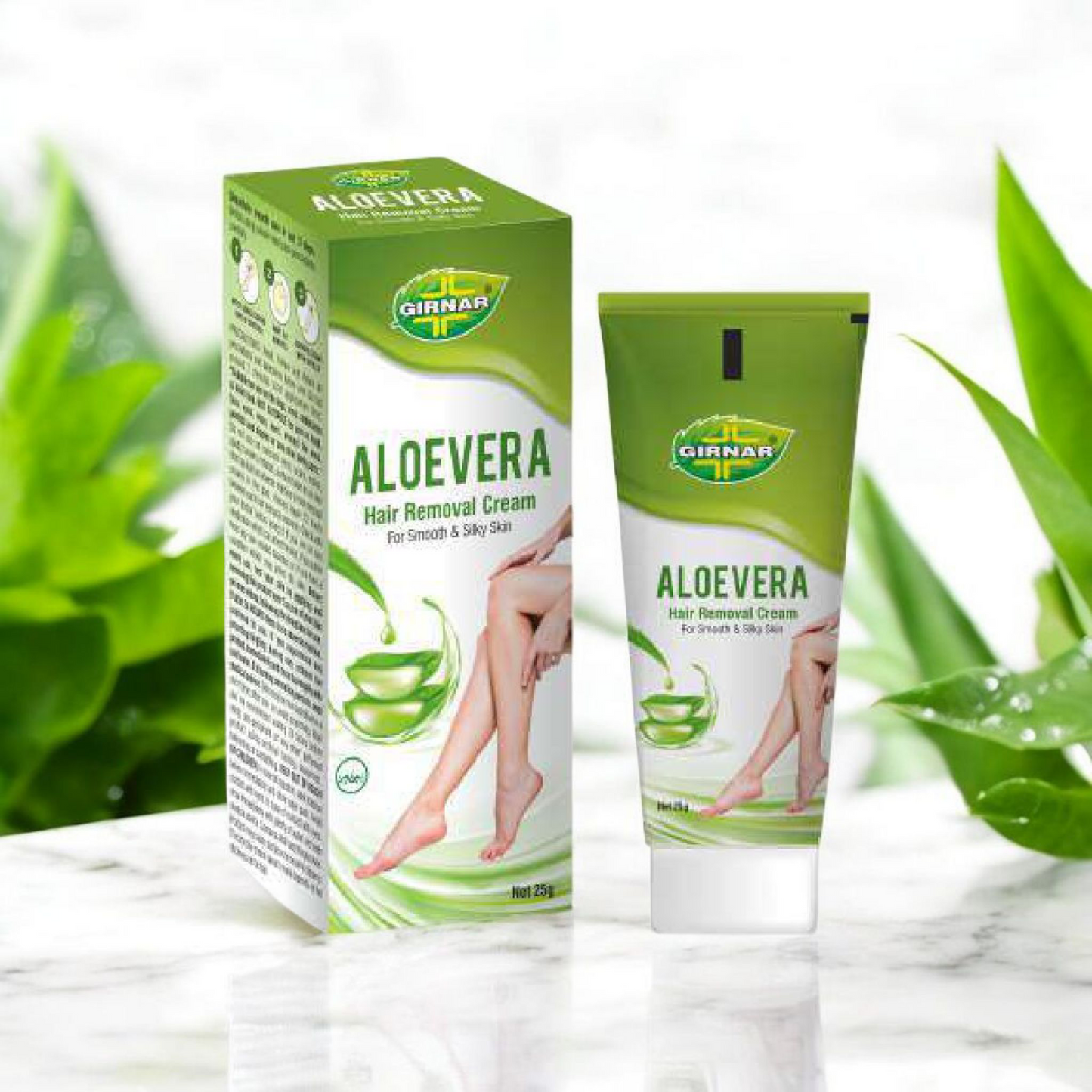 مزيل شعر بالصبار