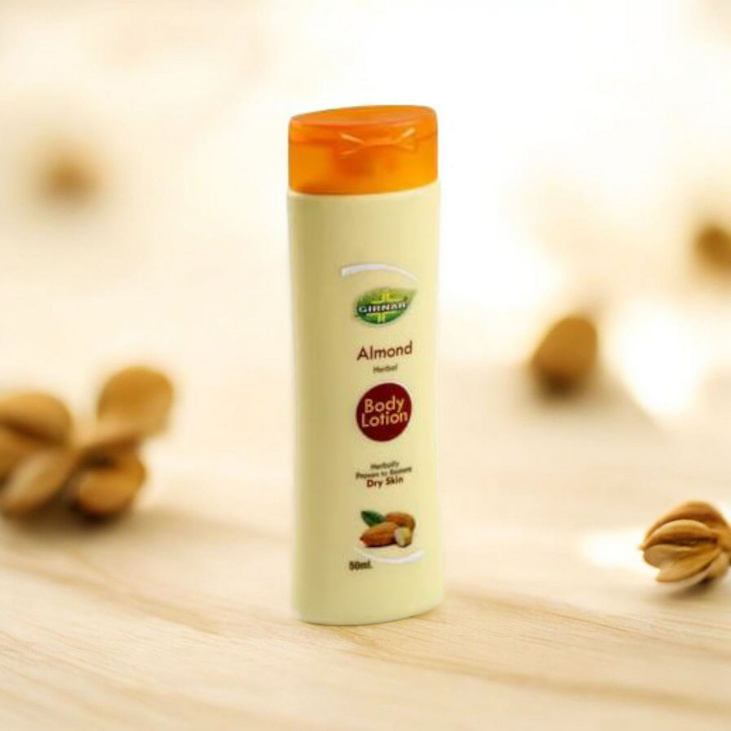 مرطب الجسم باللوز