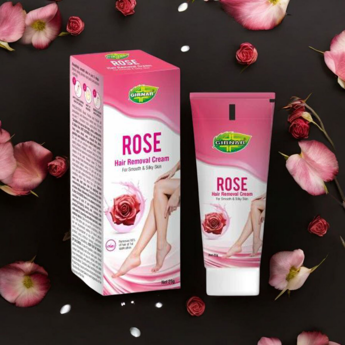 مزيل الشعر بالورد