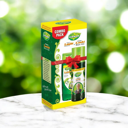 بكج شامبو وزيت القرع