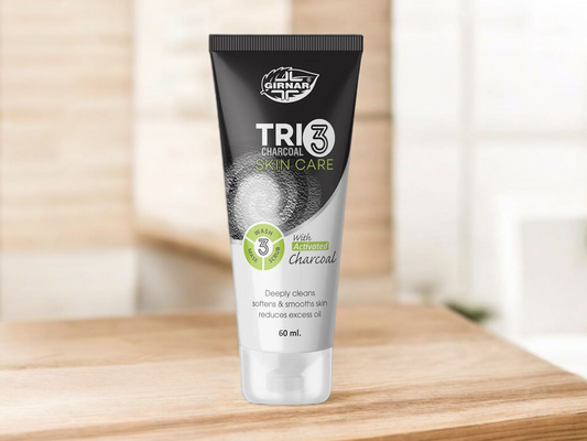 غسول الوجه بالفحم